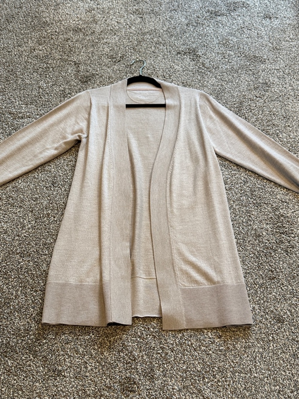 WoolX Macie open-Front Cardigan Sweater
